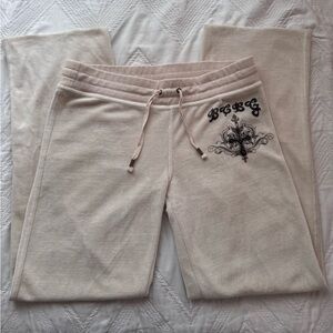 Vintage BCBG Low Rise Suede Pants